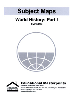SUBJECT MAPS FOR WORLD HISTORY, PART I