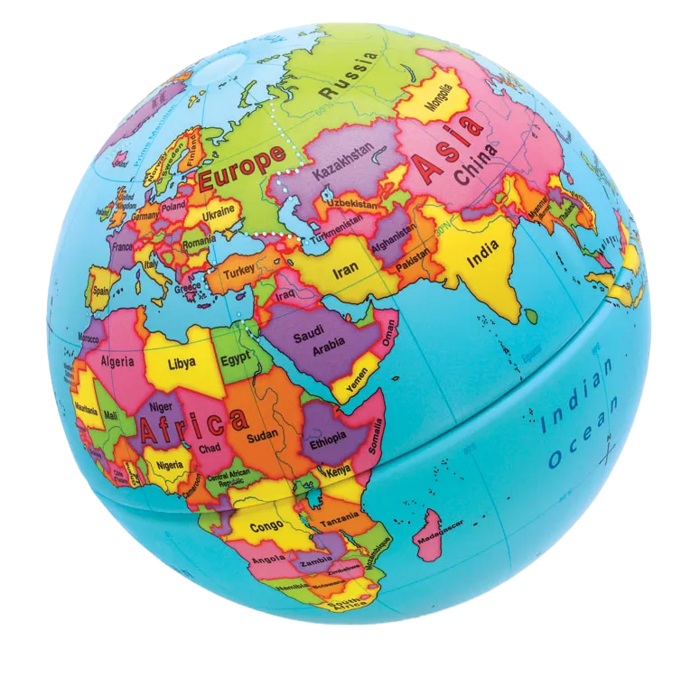 Markable Desk Maps & Globe