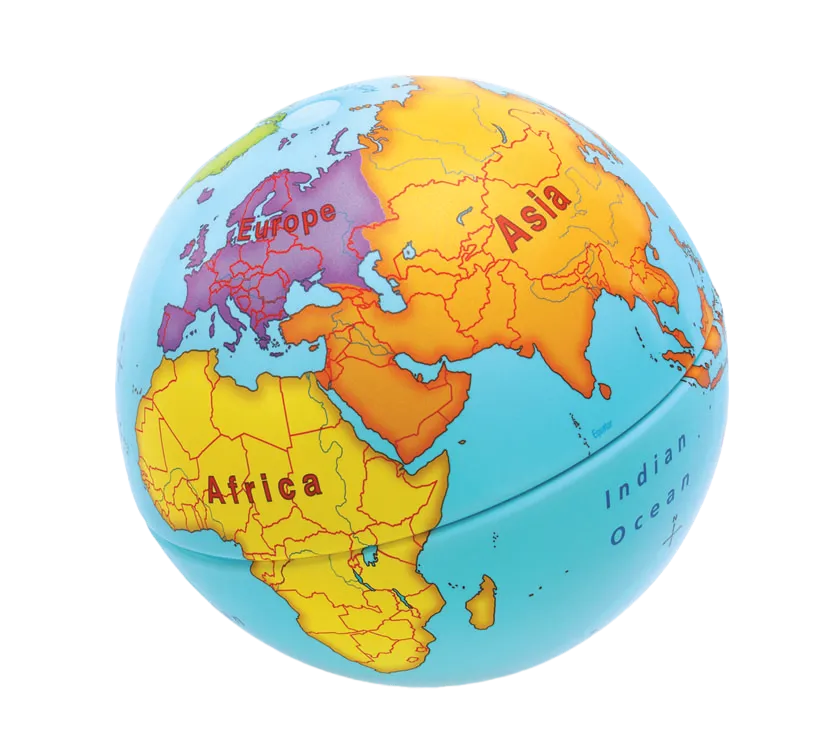 Markable Desk Maps & Globe