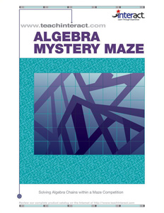 ALGEBRA MYSTERY MAZE