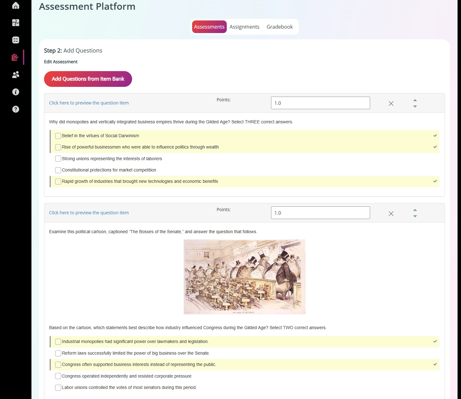 Assessments
