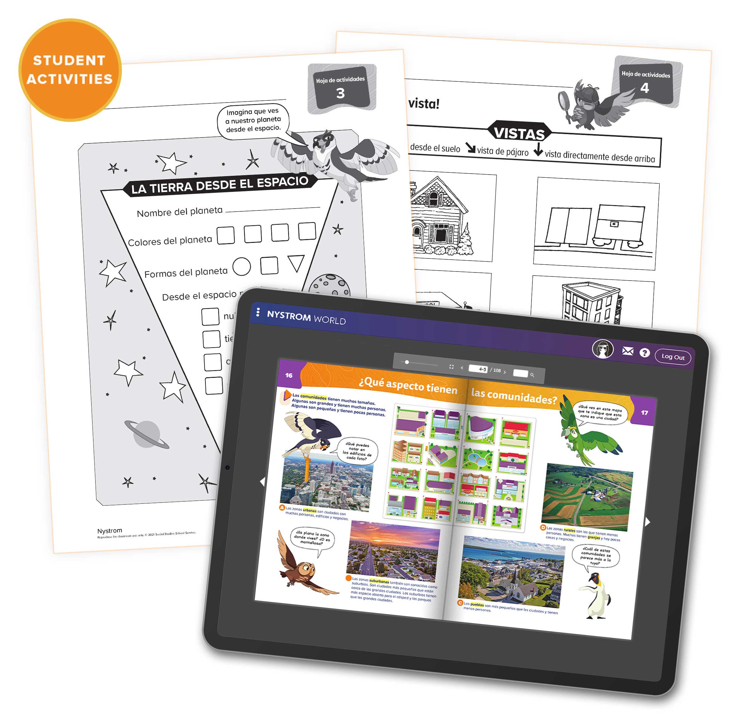 NYSTROM OUR CHANGING WORLD ATLAS