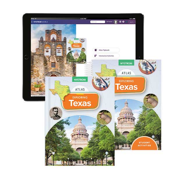 THE NYSTROM EXPLORING TEXAS ATLAS