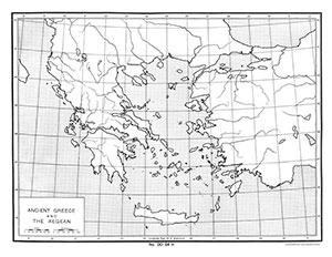 DESK-SIZE OUTLINE MAPS