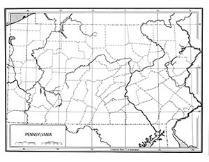 DESK-SIZE OUTLINE MAPS