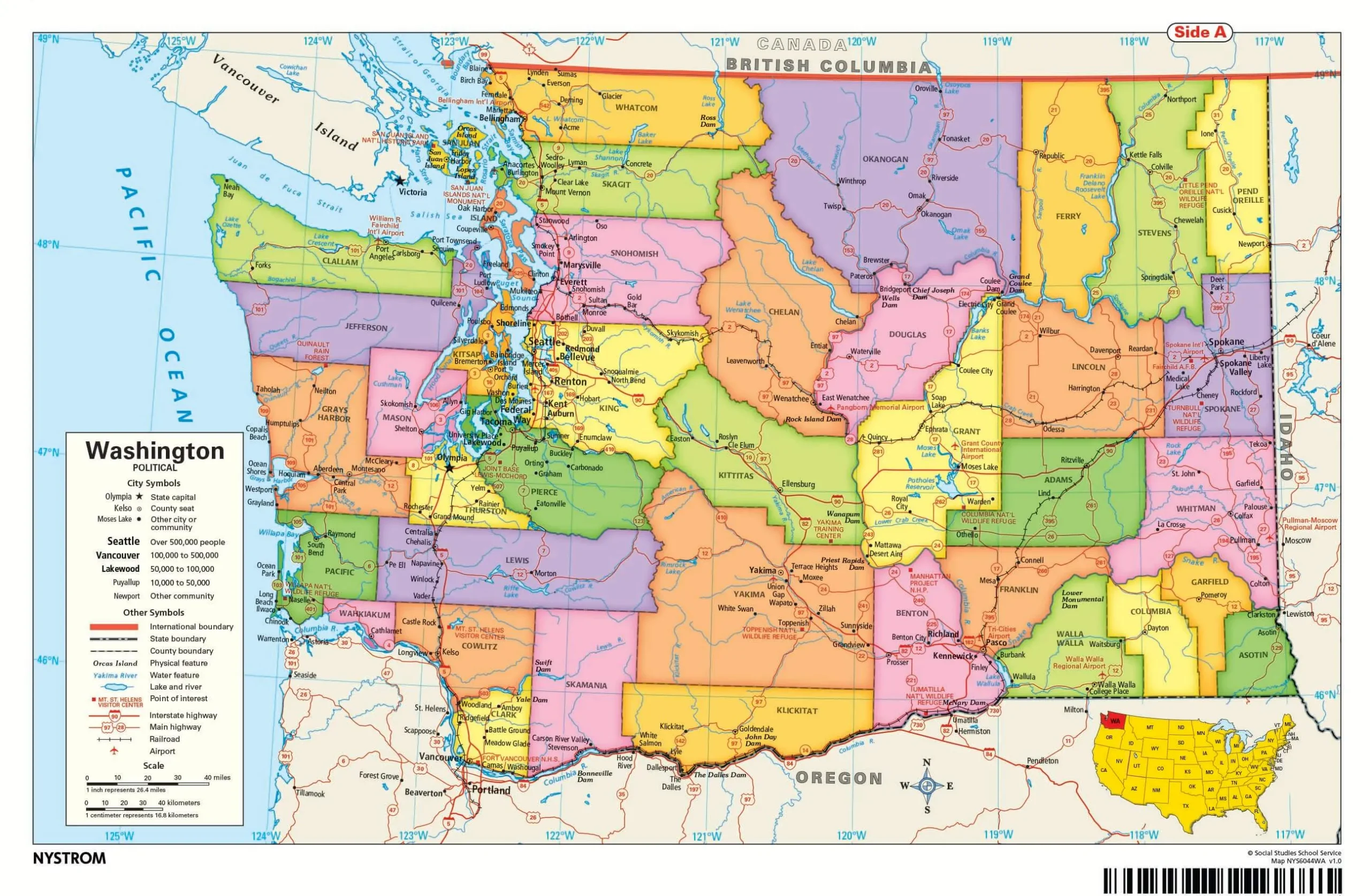 Markable Desk Maps & Globe