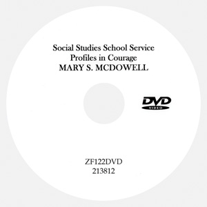 MARY S. McDOWELL