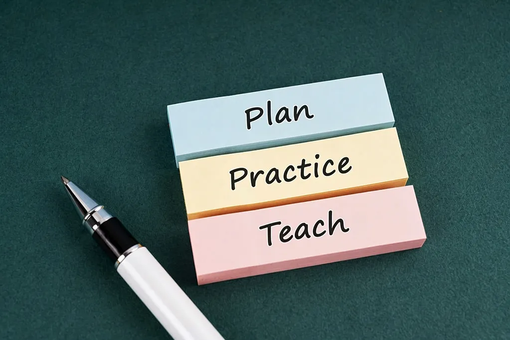 Plan Practice Teach